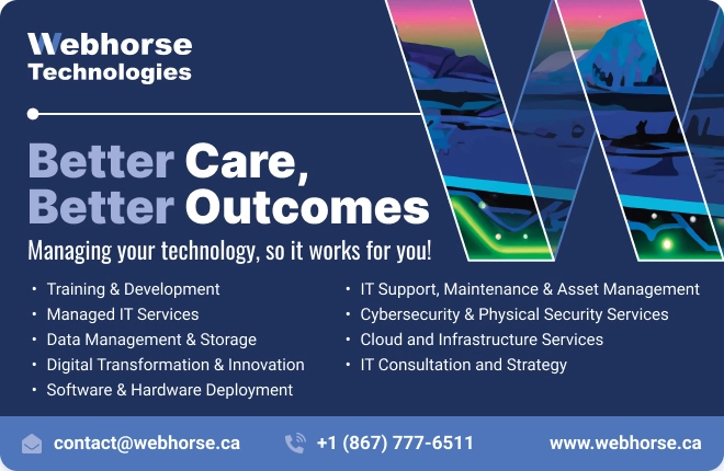 Webhorse Technologies Ad - Home Page