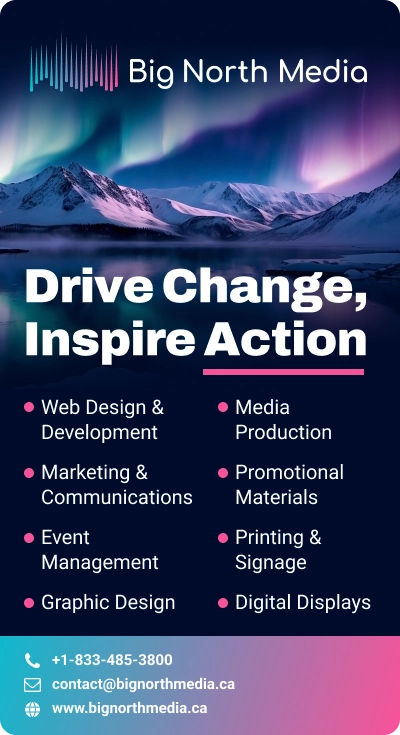 Big North Media Ad - Town + Blogs + Gallery + FAQs + Events + News + Directory